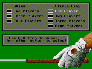 Jack Nicklaus Power Challenge Golf screenshot 4 for Sega Genesis